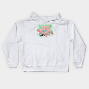 Paris, France Kids Hoodie